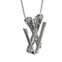 Skis Black Diamond Necklace - Zachary No. 9