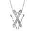 Skis Diamond Necklace - Zachary No. 3