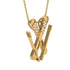 Skis Diamond Necklace - Zachary No. 1