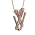 Skis Ruby Necklace - Zachary No. 11