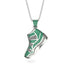 Sneaker Sport Emerald Pendant - Justin No. 6