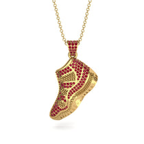 Sneaker Sport Ruby Pendant - Justin No. 10 image 1