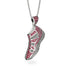 Sneaker Sport Ruby Pendant - Justin No. 12