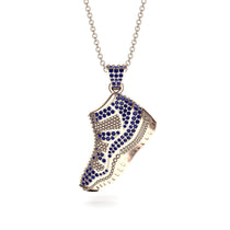 Sneaker Sport Sapphire Pendant - Justin No. 14 image 1