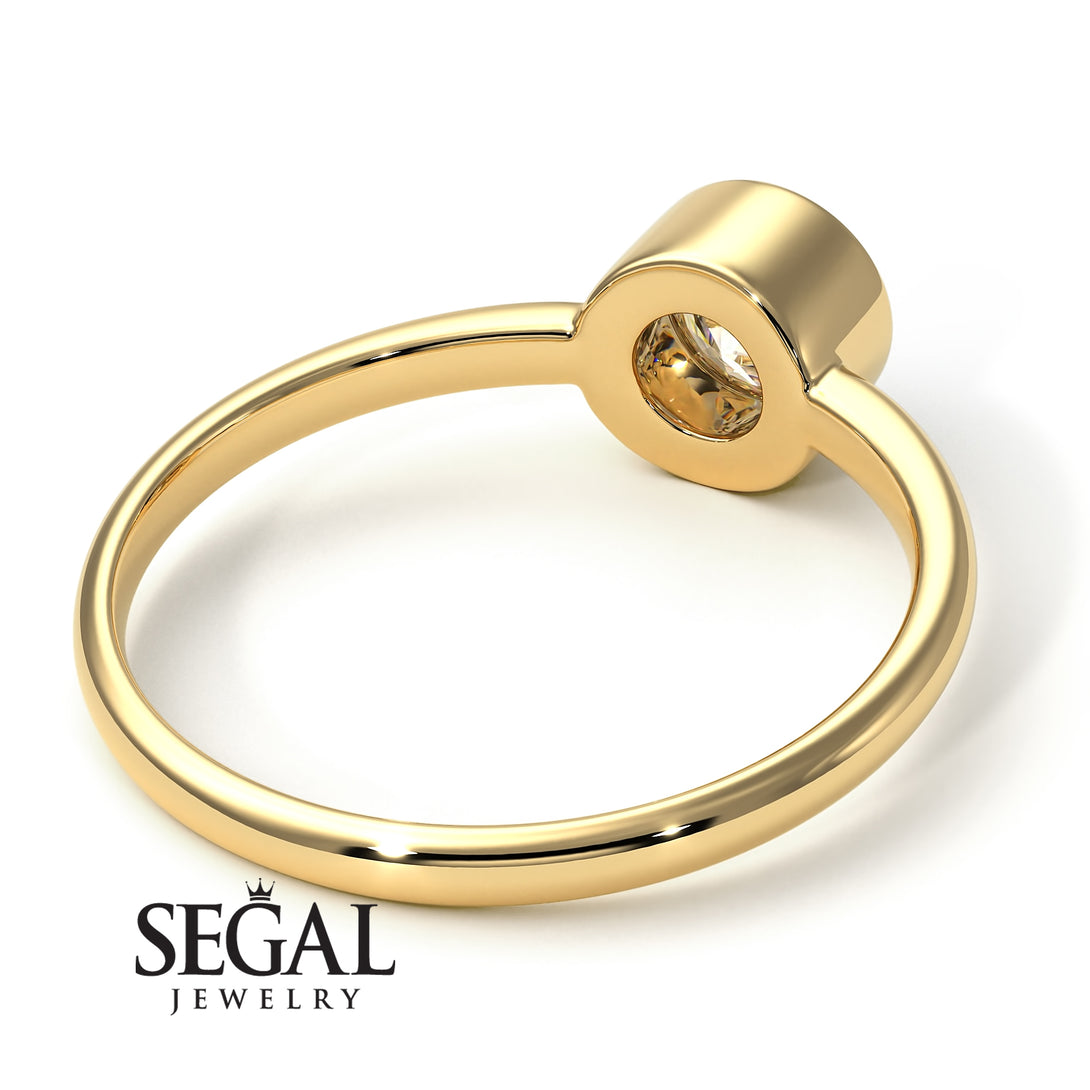 Solitaire Bezel Diamond Ring - Emerson No. 1