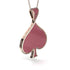 Spades Card Shape Ruby Pendant - Jerry No. 11