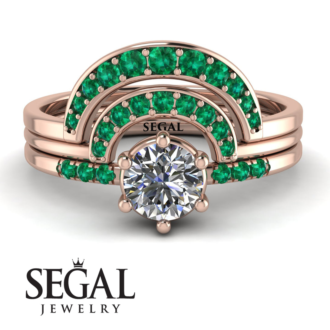 Stacking Diamond Bridal Set - Mckenzie No. 17