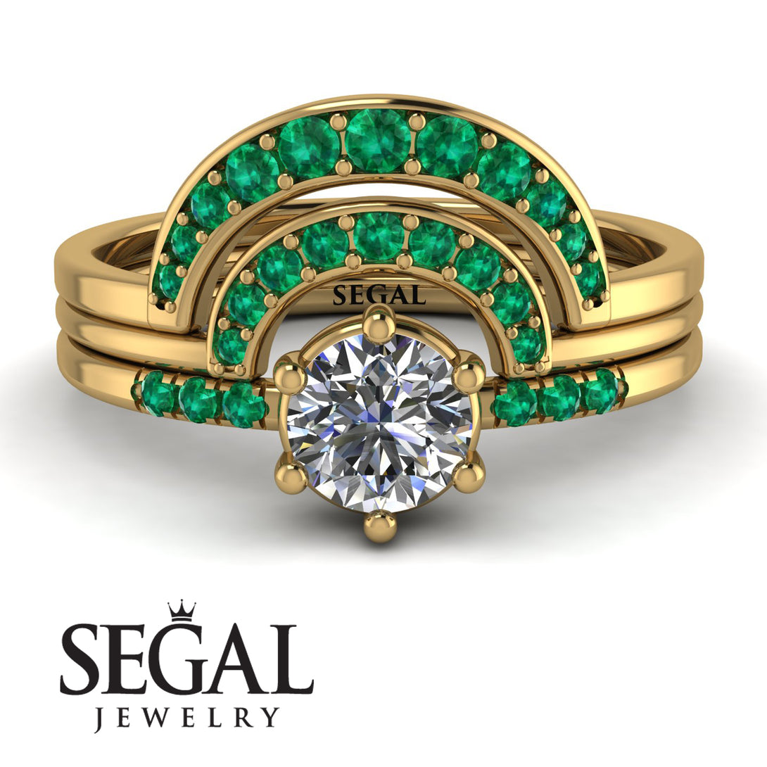 Stacking Diamond Bridal Set - Mckenzie No. 16