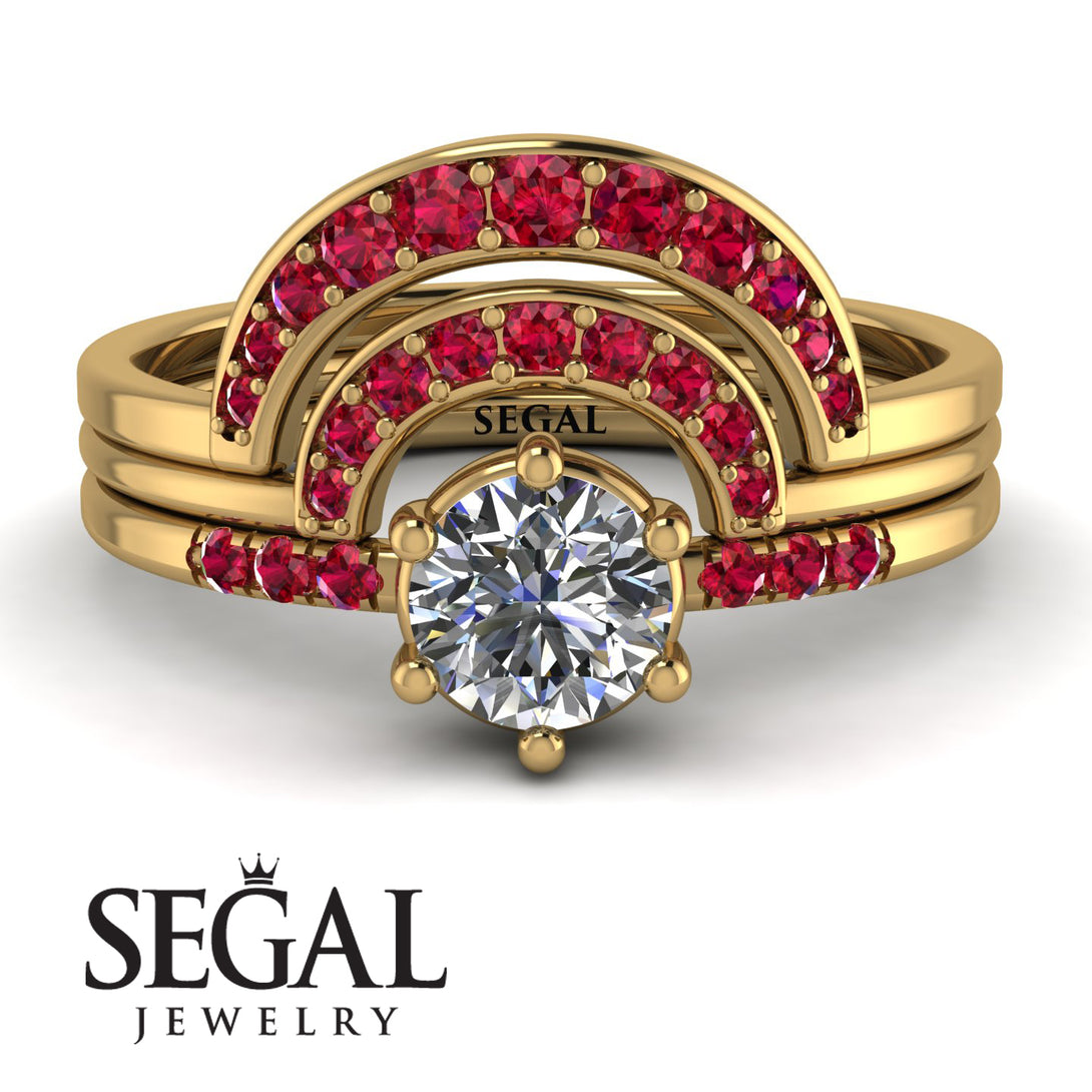 Stacking Diamond Bridal Set - Mckenzie No. 46