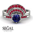 Stacking Sapphire Bridal Set - Mckenzie No. 60