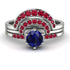 Stacking Sapphire Bridal Set - Mckenzie No. 60