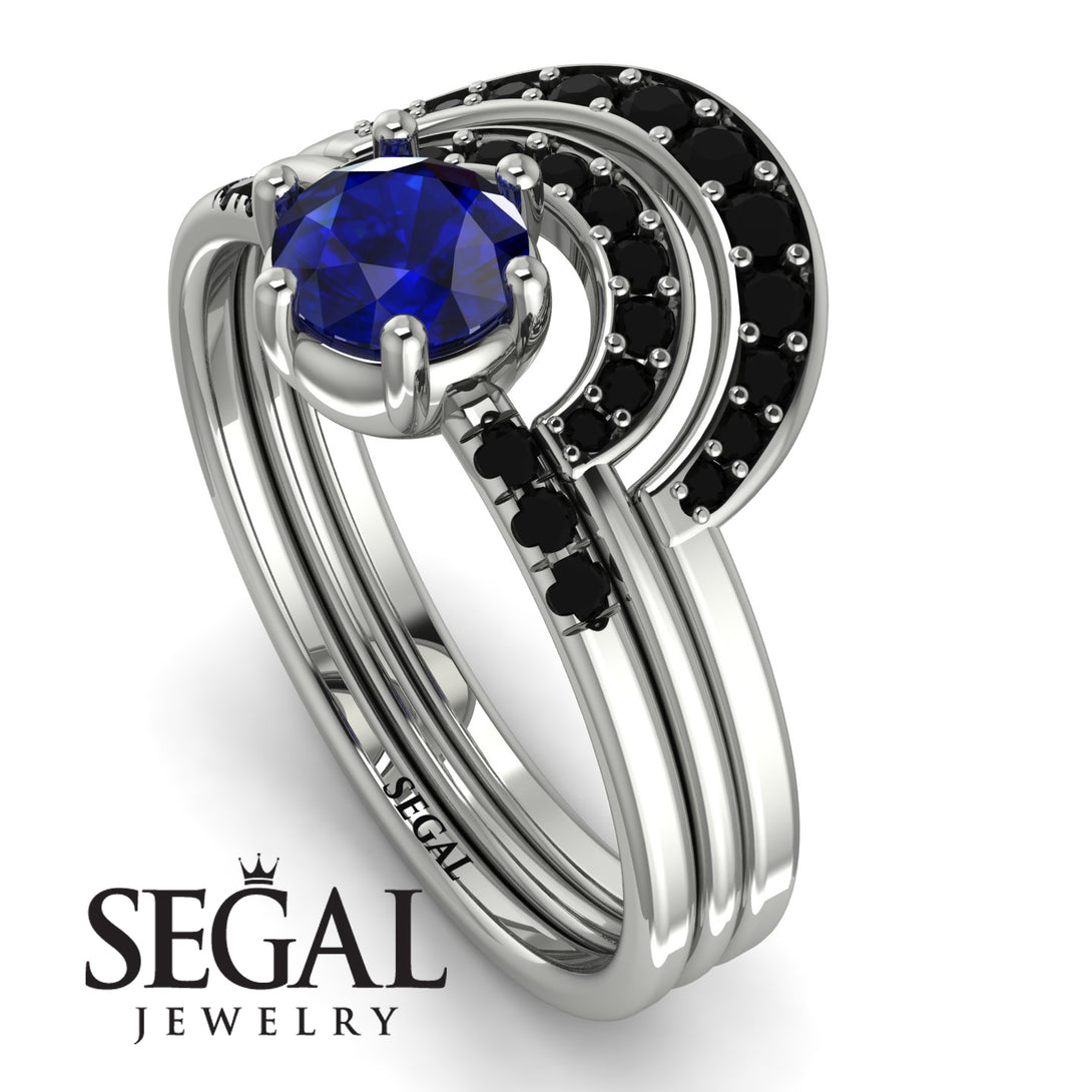 Stacking Sapphire Bridal Set - Mckenzie No. 45