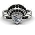 Stacking Diamond Bridal Set - Mckenzie No. 33