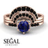 Stacking Sapphire Bridal Set - Mckenzie No. 44
