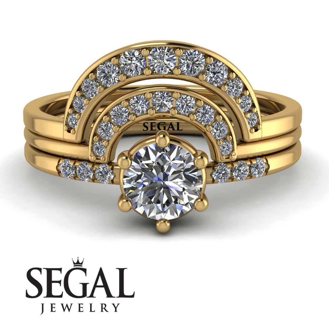 Stacking Diamond Bridal Set - Mckenzie No. 1