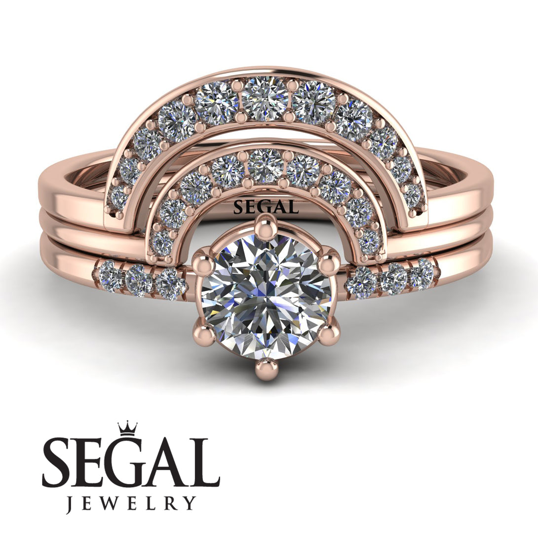 Stacking Diamond Bridal Set - Mckenzie No. 2