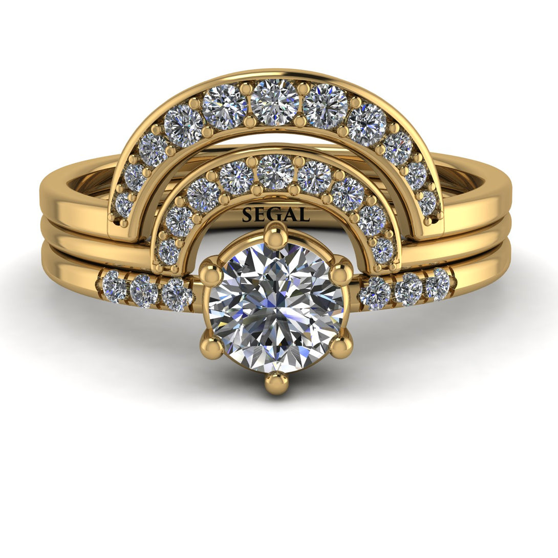 Stacking Diamond Bridal Set - Mckenzie No. 1