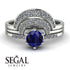 Stacking Sapphire Bridal Set - Mckenzie No. 15