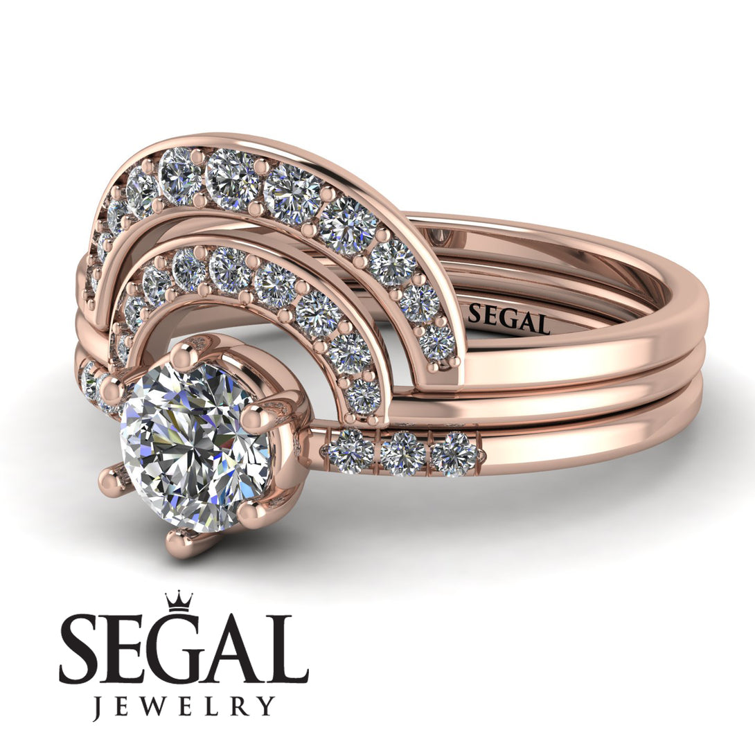 Stacking Diamond Bridal Set - Mckenzie No. 2