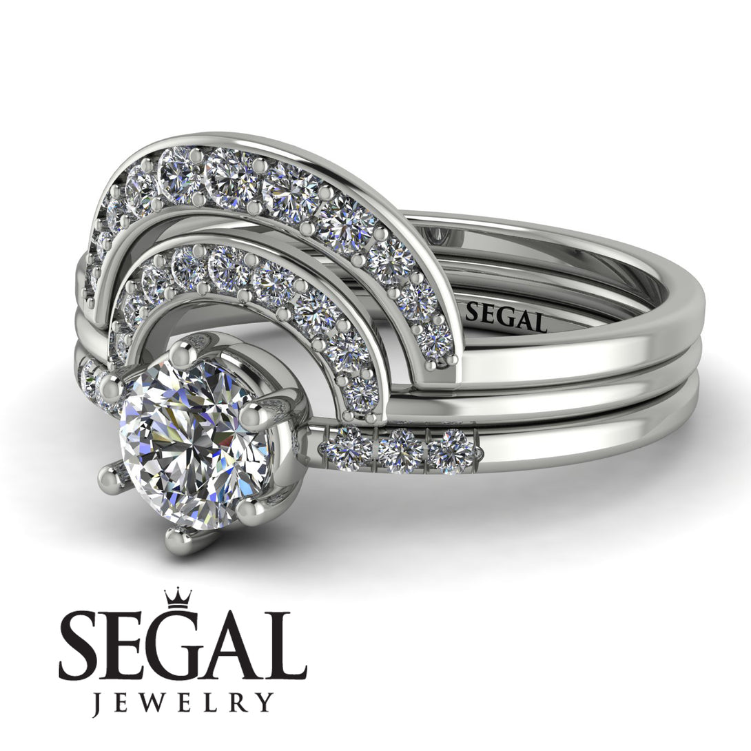 Stacking Diamond Bridal Set - Mckenzie No. 3