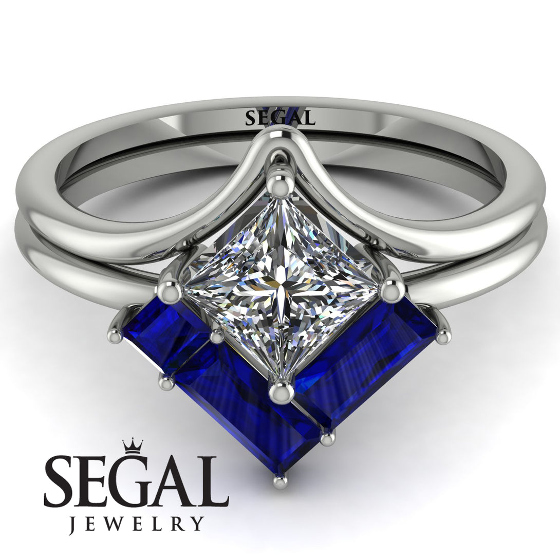 Stacking Princess Diamond Ring - Elise No. 63