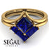 Stacking Princess Sapphire Ring - Elise No. 73