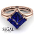 Stacking Princess Sapphire Ring - Elise No. 74
