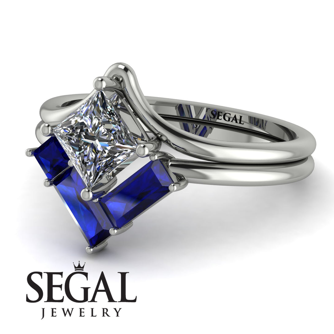 Stacking Princess Diamond Ring - Elise No. 63