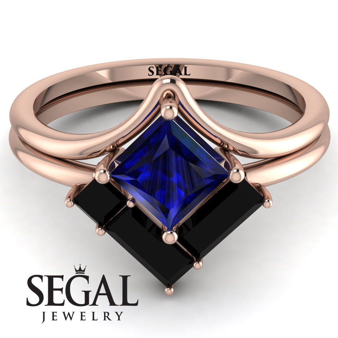 Stacking Princess Sapphire Ring - Elise No. 44
