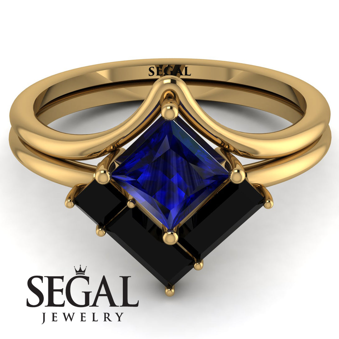 Stacking Princess Sapphire Ring - Elise No. 43