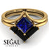 Stacking Princess Sapphire Ring - Elise No. 43