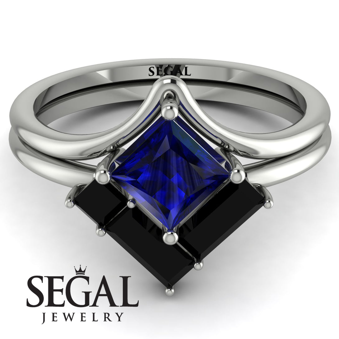 Stacking Princess Sapphire Ring - Elise No. 45