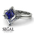 Stacking Princess Sapphire Ring - Elise No. 15