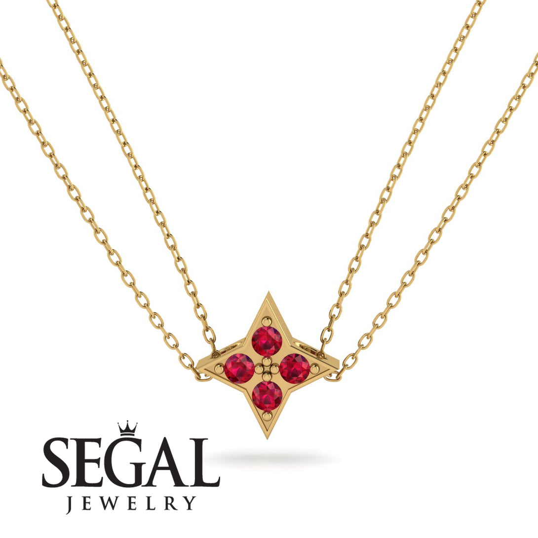 Star Ruby Necklace - Greta No. 10