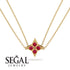Star Ruby Necklace - Greta No. 10