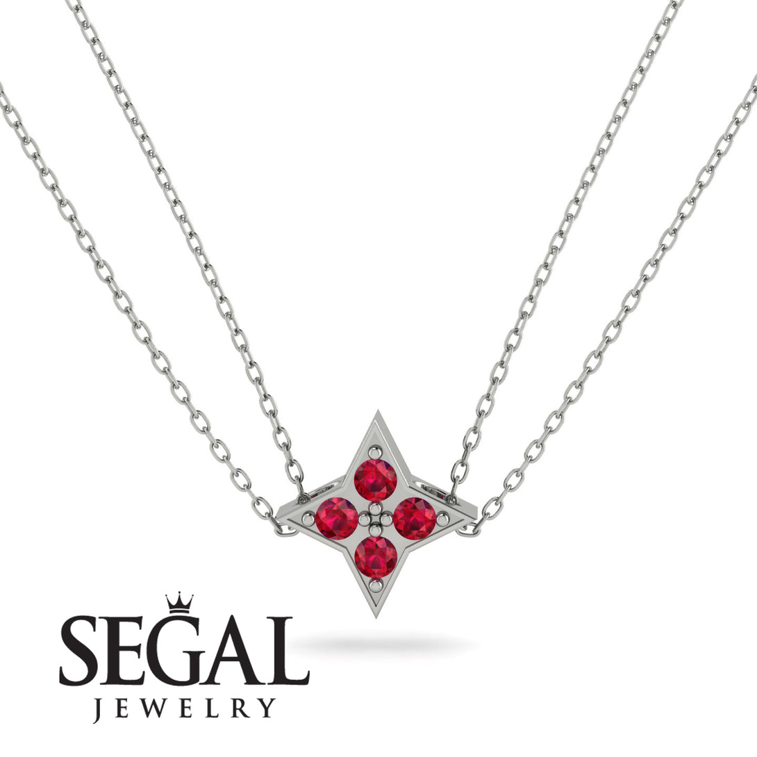 Star Ruby Necklace - Greta No. 12