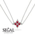 Star Ruby Necklace - Greta No. 12