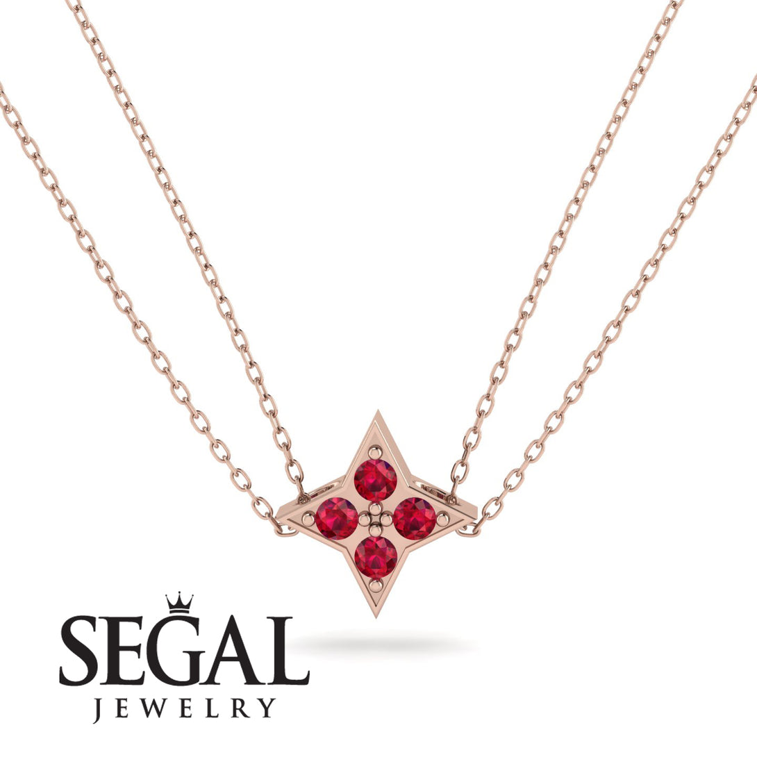 Star Ruby Necklace - Greta No. 11