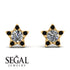 Star Halo Diamond Earrings - Zelda No. 31