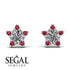 Star Halo Diamond Earrings - Zelda No. 48