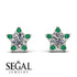 Star Halo Diamond Earrings - Zelda No. 18