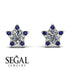 Star Halo Diamond Earrings - Zelda No. 63