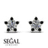 Star Halo Diamond Earrings - Zelda No. 33