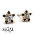 Star Halo Diamond Earrings - Zelda No. 31