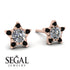 Star Halo Diamond Earrings - Zelda No. 32