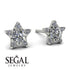 Star Halo Diamond Earrings - Zelda No. 3