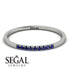 Thin Eternity Sapphire Band - Daisy No. 15 image 2