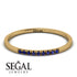 Thin Eternity Sapphire Band - Daisy No. 13