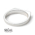 Thin Signature Band With Diamond - Norah No. 3 image 7