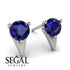 Triangle Sapphire Earrings - Aisha No. 15